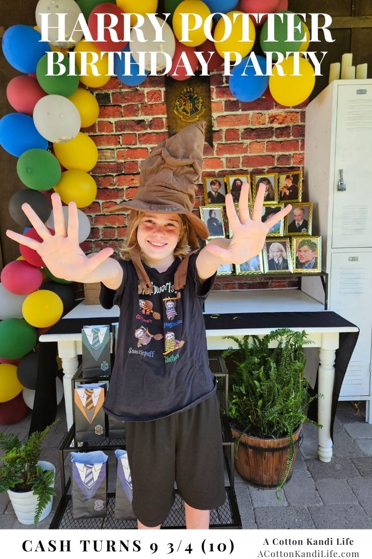 How to throw an Epic Harry Potter Birthday Party - A Cotton Kandi Life